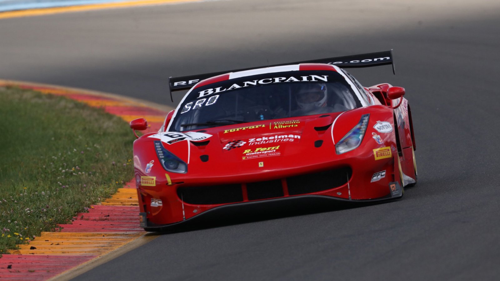 Vilander/Serra Top Charts in First Blancpain GT World Challenge America Practice at The Glen