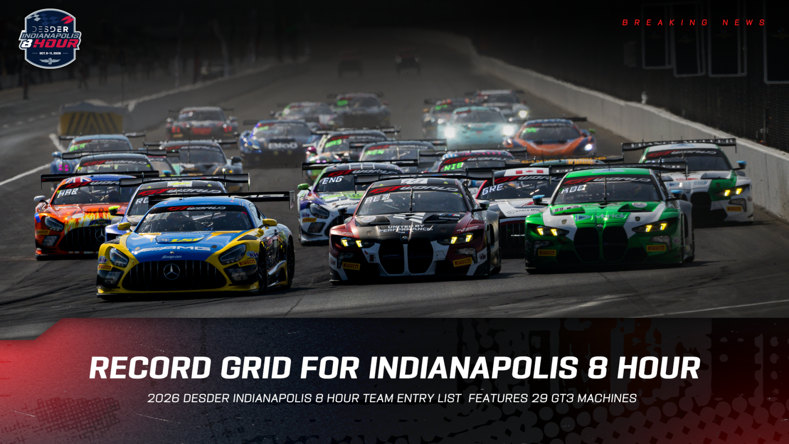 First Look at the Season Finale DESDER Indianapolis 8 Hour Field