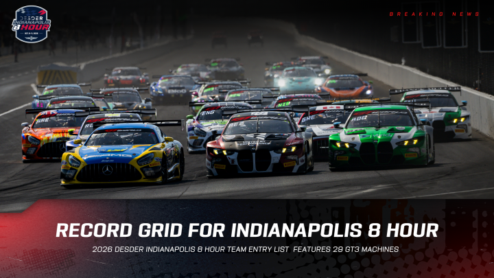 First Look at the Season Finale DESDER Indianapolis 8 Hour Field
