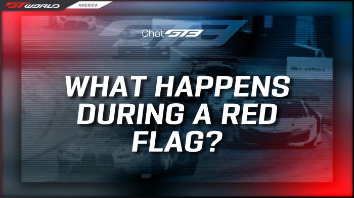 Chat GT3: What Happens During a Red Flag?