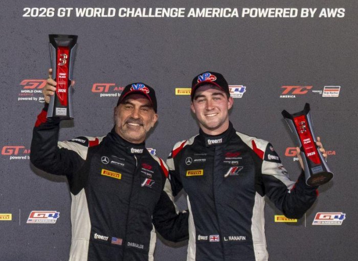Mercedes-AMG Customer Racing Team JMF Motorsports Secures First Podium Finish with Jason Daskalos and Lorcan Hanafin at Sebring