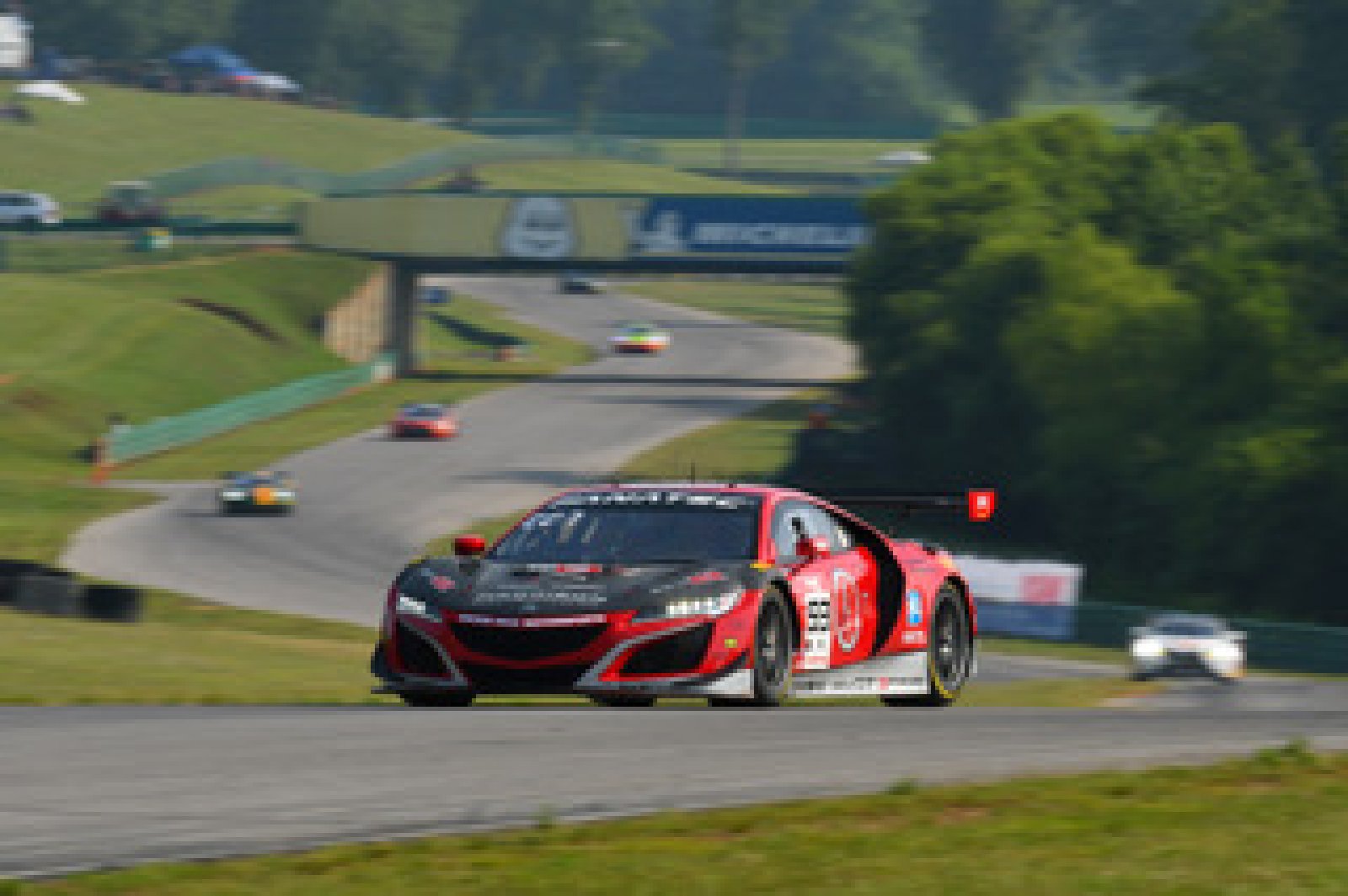 Racers Edge Motorsports Podiums In Acura NSX GT3 Evo22 at VIRginia International Raceway