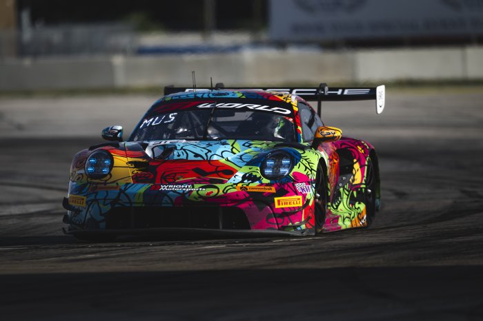 Wright Motorsports Earns Top Four Finish in GT World Challenge America at Sebring International Raceway