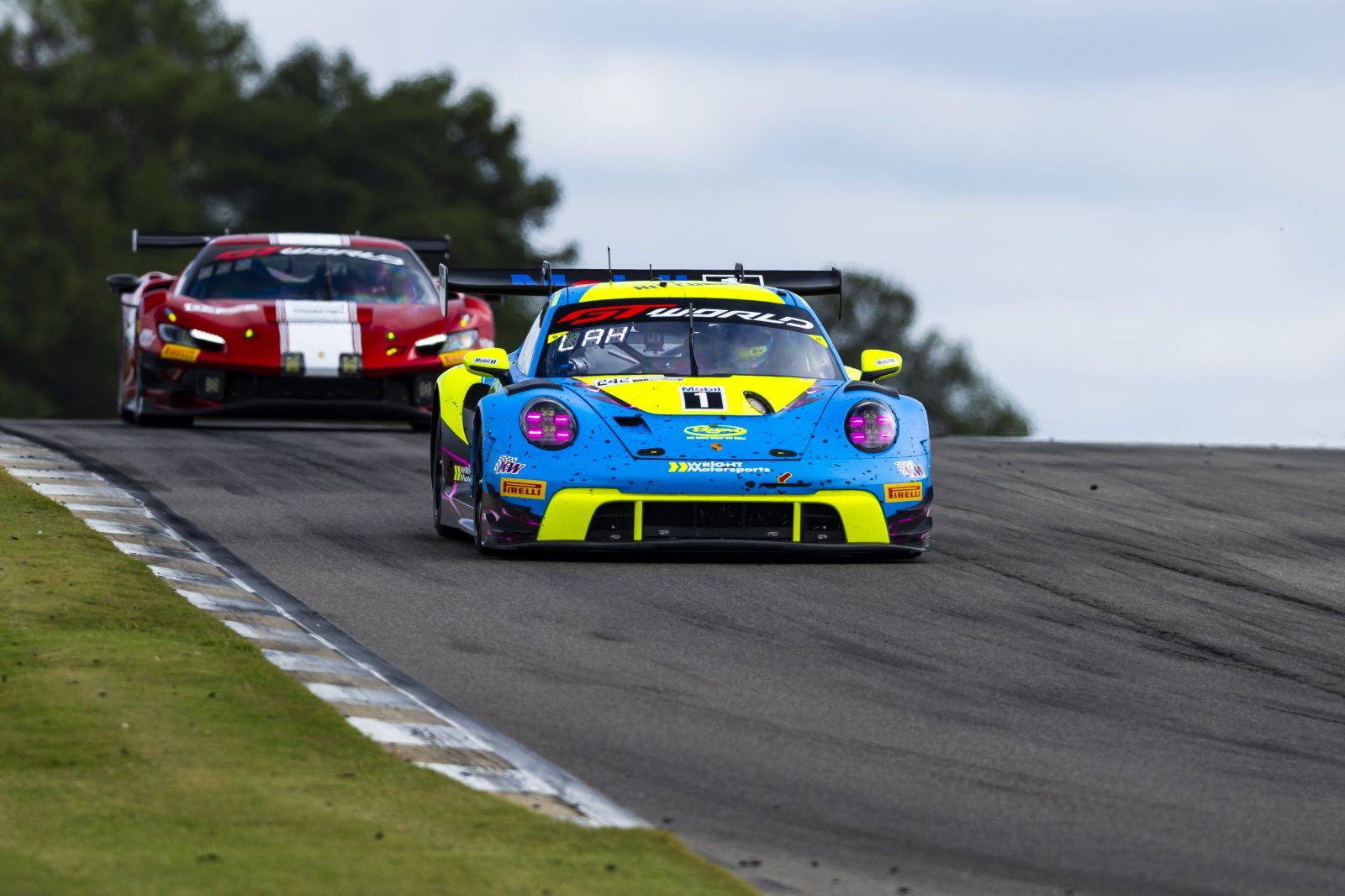 Wright Motorsports to Withdraw No. 242 Porsche of Therese Lahlouh and Thomas Merrill from Barber Motorsports Park