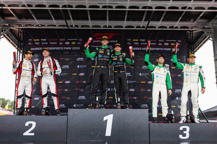 Random Vandals Racing, Turner Motorsport, Dollahite Racing Victorious in GT World Alabama Race 1 at Barber