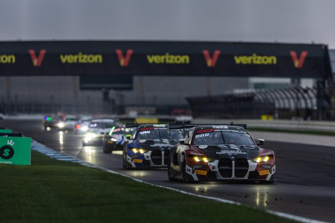 Four Hours Down, Four to Go: Rain Looms Over the Indy 8 Hour at the Brickyard 
