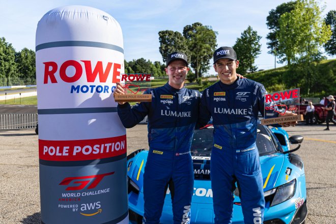 AF Corse USA Earns First Pole Position of the Season at Road Atlanta