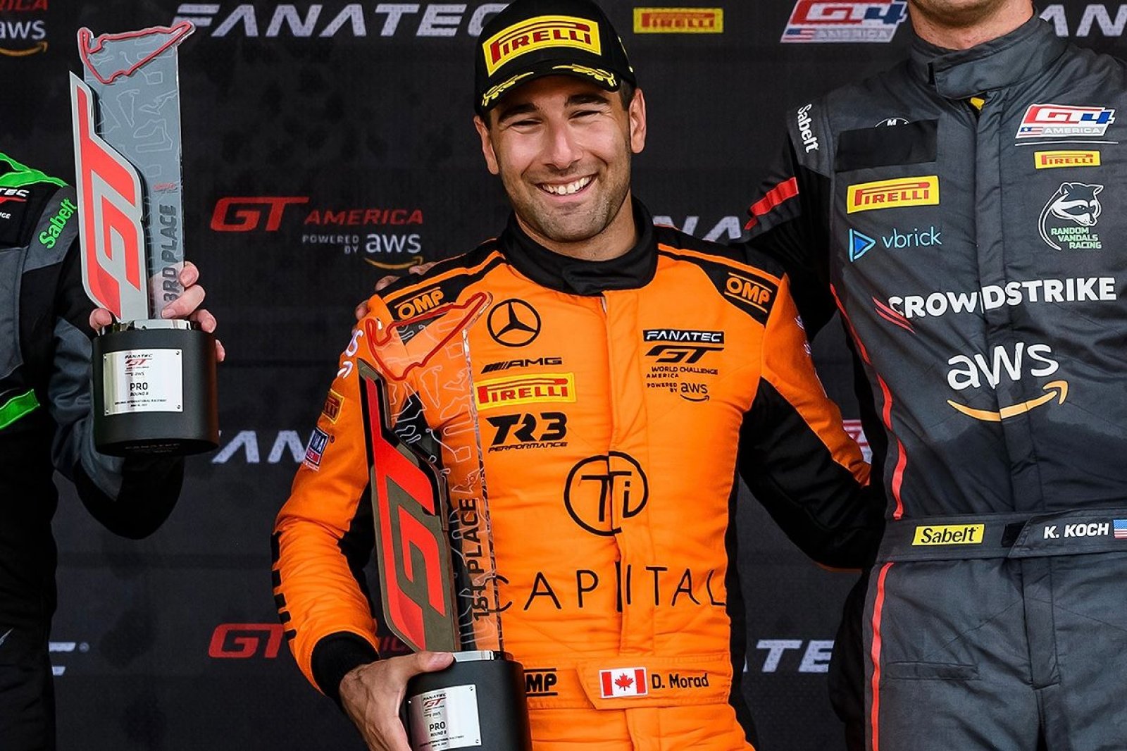 Morad Returns to TR3 Racing for AMG GT World Challenge America Campaign