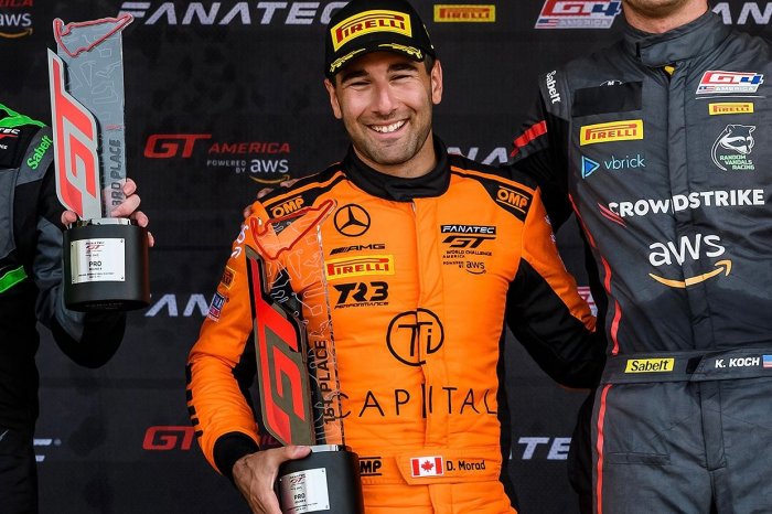 Morad Returns to TR3 Racing for AMG GT World Challenge America Campaign