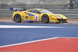 Blancpain World Challenge America, Austin, Texas, USA, Circuit of the Americas, 1-3 March, 2019
8: Vital Speed Motorsports, Rich Baek, Trevor Baek, Ferrari 488 GT3, M&eacute;tier Studio, Cinder, Novitec, Sift, Con10gency
Photo:  SRO/Rick Dole
 | SRO Motorsports Group