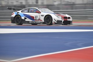 Blancpain World Challenge America, Austin, Texas, USA, Circuit of the Americas, 1-3 March, 2019
87: Stephen Cameron Racing, Henry Schmitt, Gregory Liefooghe, BMW F13 M6 GT3, BMW of San Francisco
Photo:  SRO/Rick Dole
 | SRO Motorsports Group