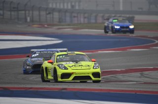 Blancpain World Challenge America, Austin, Texas, USA, Circuit of the Americas, 1-3 March, 2019
77: Park Place Motorsports, Alan Brynjolfsson, Trent Hindman, Porsche 718 Cayman CS MR, VOLT Lighting
Photo:  SRO/Rick Dole
 | SRO Motorsports Group