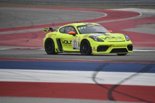 Blancpain World Challenge America, Austin, Texas, USA, Circuit of the Americas, 1-3 March, 2019
77: Park Place Motorsports, Alan Brynjolfsson, Trent Hindman, Porsche 718 Cayman CS MR, VOLT Lighting
Photo:  SRO/Rick Dole
 | SRO Motorsports Group