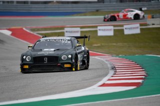 Blancpain World Challenge America, Austin, Texas, USA, Circuit of the Americas, 1-3 March, 2019
9: K-PAX Racing, Alvaro Parente, Andy Soucek, Bentley Continental GT3
Photo:  SRO/Rick Dole
 | SRO Motorsports Group