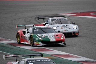Blancpain World Challenge America, Austin, Texas, USA, Circuit of the Americas, 1-3 March, 2019
7: Squadra Corse Garage Italia, Martin Fuentes, Caeser Bacarella, Ferrari 488 GT3, Hublot, Alpha Prime, Maxim ,91: Wright Motorsports, Anthony Imperato, Dennis | SRO Motorsports Group