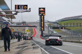 Austin , TX - February 28: Patrick Long  or Scott Hargrove pilots the #58 Porsche 911 GT3 R (991), competing in the GT SprintX class during the Blancpain GT World Challenge Presented by Euroworld Motorsports on February 28, 2019 at the Circuit of The Amer | &copy; 2018 SRO / Gavin Baker
Gavin Baker
www.GavinBakerPhotography.com