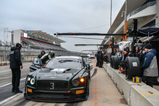 Austin , TX - February 28: Rodrigo Baptista  or Maxime Soulet pilots the #3 Bentley Continental GT3, competing in the GT SprintX class during the Blancpain GT World Challenge Presented by Euroworld Motorsports on February 28, 2019 at the Circuit of The Am | &copy; 2018 SRO / Gavin Baker
Gavin Baker
www.GavinBakerPhotography.com