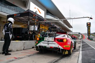 Austin , TX - February 28: Martin Fuentes  or Caeser Bacarella pilots the #07 Ferrari 488 GT3, competing in the GT SprintX class during the Blancpain GT World Challenge Presented by Euroworld Motorsports on February 28, 2019 at the Circuit of The Americas | &copy; 2018 SRO / Gavin Baker
Gavin Baker
www.GavinBakerPhotography.com