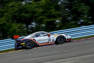 #58 Porsche 911 GT3 R (991) of Patrick Long and Scott Hargrove, Wright Motorsports, Watkins Glen World Challenge America, Watkins Glen NY
 | SRO Motorsports Group