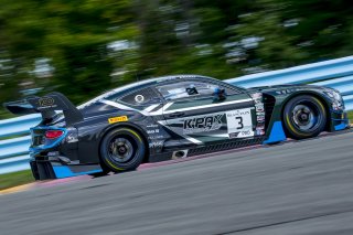 #3 Bentley Continental GT3 of Rodrigo Baptista and Maxime Soulet, K-PAX Racing, Watkins Glen World Challenge America, Watkins Glen NY
 | SRO Motorsports Group