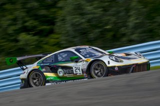 #24 Porsche 911 GT3 R (991) of Wolf Henzler and Marco Holzer, Alegra Motorsports, Watkins Glen World Challenge America, Watkins Glen NY
 | SRO Motorsports Group