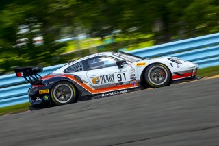 #91 Porsche 911 GT3 R (991) of Anthony Imperato and Dennis Olsen, Wright Motorsports, Watkins Glen World Challenge America, Watkins Glen NY
 | SRO Motorsports Group