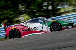 #7 Ferrari 488 GT3 of Martin Fuentes and Caeser Bacarella, Squadra Corse Garage Italia, Watkins Glen World Challenge America, Watkins Glen NY
 | Brian Cleary/SRO
