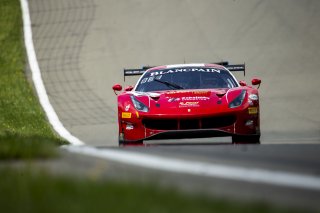#61 Ferrari 488 GT3 of Daniel Serra and Toni Vilander, R. Ferri Motorsport, Watkins Glen World Challenge America, Watkins Glen NY
 | SRO Motorsports Group