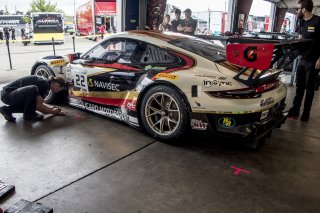 #22 Porsche 911 GT3 R (991) of Billy Johnson and Daniel Morad, Alegra Motorsports, Watkins Glen World Challenge America, Watkins Glen NY
 | Brian Cleary/SRO
