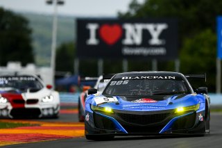 #5 Acura NSX of Till Bechtolsheimer and Marc Miller, Gradient Racing, Watkins Glen World Challenge America, Watkins Glen NY
 | SRO Motorsports Group
