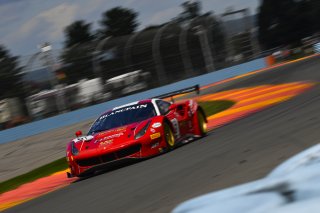 #61 Ferrari 488 GT3 of Daniel Serra and Toni Vilander, R. Ferri Motorsport, Watkins Glen World Challenge America, Watkins Glen NY
 | SRO Motorsports Group