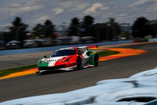 #7 Ferrari 488 GT3 of Martin Fuentes and Caeser Bacarella, Squadra Corse Garage Italia, Watkins Glen World Challenge America, Watkins Glen NY
 | SRO Motorsports Group