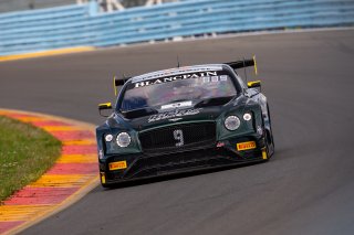#9 Bentley Continental GT3 of Alvaro Parente and Andy Soucek, K-PAX Racing, Watkins Glen World Challenge America, Watkins Glen NY
 | Regis Lefebure/SRO
                                      