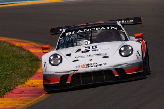 #58 Porsche 911 GT3 R (991) of Patrick Long and Scott Hargrove, Wright Motorsports, Watkins Glen World Challenge America, Watkins Glen NY
 | Regis Lefebure/SRO
                                      