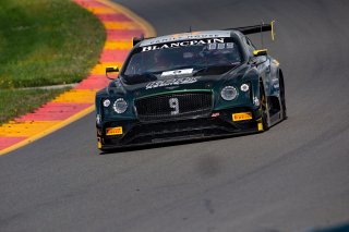 #9 Bentley Continental GT3 of Alvaro Parente and Andy Soucek, K-PAX Racing, Watkins Glen World Challenge America, Watkins Glen NY
 | Regis Lefebure/SRO
                                      