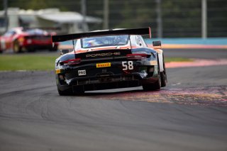 #58 Porsche 911 GT3 R (991) of Patrick Long and Scott Hargrove, Wright Motorsports, Watkins Glen World Challenge America, Watkins Glen NY
 | Regis Lefebure/SRO
                                      