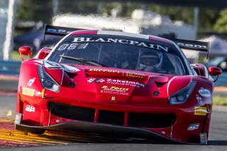 #61 Ferrari 488 GT3 of Daniel Serra and Toni Vilander, R. Ferri Motorsport, Watkins Glen World Challenge America, Watkins Glen NY
 | Brian Cleary/SRO
