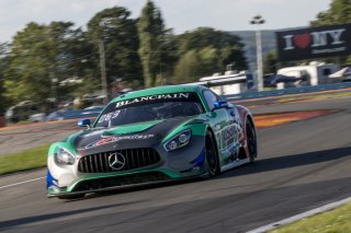 #63 Mercedes-AMG GT3 of David Askew and Ryan Dalziel, DXDT Racing, Watkins Glen World Challenge America, Watkins Glen NY
 | Brian Cleary/SRO
