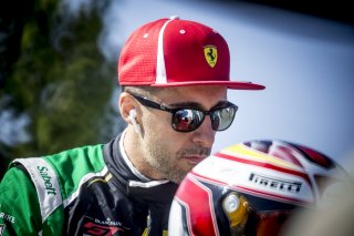 #7 Ferrari 488 GT3 of Martin Fuentes and Caeser Bacarella, Squadra Corse Garage Italia, Watkins Glen World Challenge America, Watkins Glen NY
 | Brian Cleary/SRO
