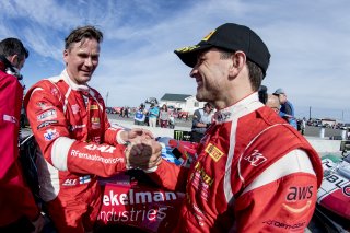 #61 Ferrari 488 GT3 of Daniel Serra and Toni Vilander, R. Ferri Motorsport, Watkins Glen World Challenge America, Watkins Glen NY
 | Brian Cleary/SRO
