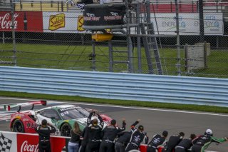 #7 Ferrari 488 GT3 of Martin Fuentes and Caeser Bacarella, Squadra Corse Garage Italia, Watkins Glen World Challenge America, Watkins Glen NY
 | Brian Cleary/SRO
  