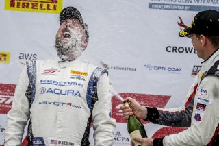 #43 Acura NSX of Mike Hedlund and Dane Cameron, RealTime Racing, Watkins Glen World Challenge America, Watkins Glen NY
 | Brian Cleary/SRO
  