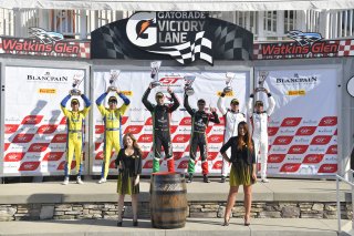 #7 Ferrari 488 GT3 of Martin Fuentes and Caeser Bacarella with Squadra Corse Garage Italia

Watkins Glen World Challenge America , Watkins Glen NY

Naoto Takeda and Takuya Shairasaka

Christopher Cagnazzi and Anthony Lazzaro | Gavin Baker/SRO
