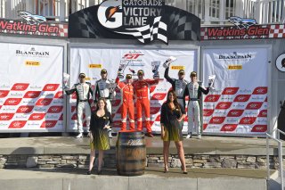 #61 Ferrari 488 GT3 of Daniel Serra and Toni Vilander with R. Ferri Motorsport

Watkins Glen World Challenge America , Watkins Glen NY

Alvaro Parente and Andy Soucek

Rodrigo Baptista and Maxime Soulet | Gavin Baker/SRO
