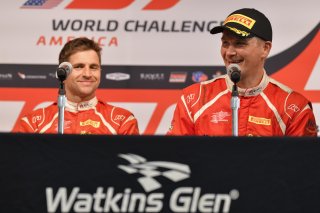 #61 Ferrari 488 GT3 of Daniel Serra and Toni Vilander with R. Ferri Motorsport

Watkins Glen World Challenge America , Watkins Glen NY

 | Gavin Baker/SRO
