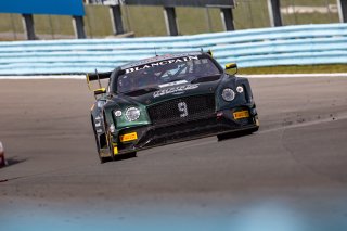 #9 Bentley Continental GT3 of Alvaro Parente and Andy Soucek, K-PAX Racing, Watkins Glen World Challenge America, Watkins Glen NY
 | Regis Lefebure/SRO
                                      