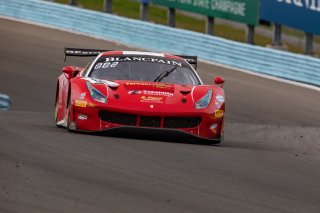 #61 Ferrari 488 GT3 of Daniel Serra and Toni Vilander, R. Ferri Motorsport, Watkins Glen World Challenge America, Watkins Glen NY
 | Regis Lefebure/SRO
                                      