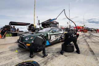 #3 Bentley Continental GT3 of Rodrigo Baptista and Maxime Soulet, K-PAX Racing, Watkins Glen World Challenge America, Watkins Glen NY
 | Regis Lefebure/SRO
                                      