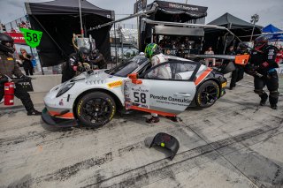 #58 Porsche 911 GT3 R (991) of Patrick Long and Scott Hargrove, Wright Motorsports, Watkins Glen World Challenge America, Watkins Glen NY
 | Regis Lefebure/SRO
                                      