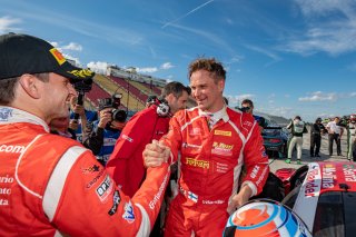 #61 Ferrari 488 GT3 of Daniel Serra and Toni Vilander, R. Ferri Motorsport, Watkins Glen World Challenge America, Watkins Glen NY
 | Regis Lefebure/SRO
                                      